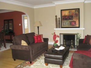 Family Room, Home Staging, Denver CO